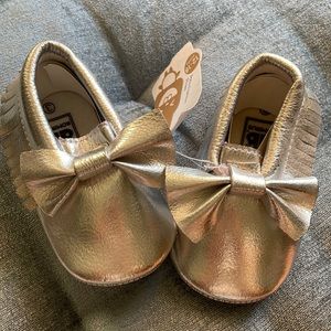 Romirus baby moccasins